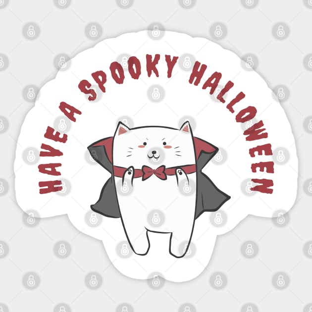 Have a Spooky Halloween Sticker by RandomAlice